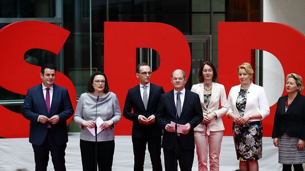 Ανακοινώθηκαν οι νέοι υπουργοί του SPD Ανακοινώθηκαν οι νέοι υπουργοί του SPD