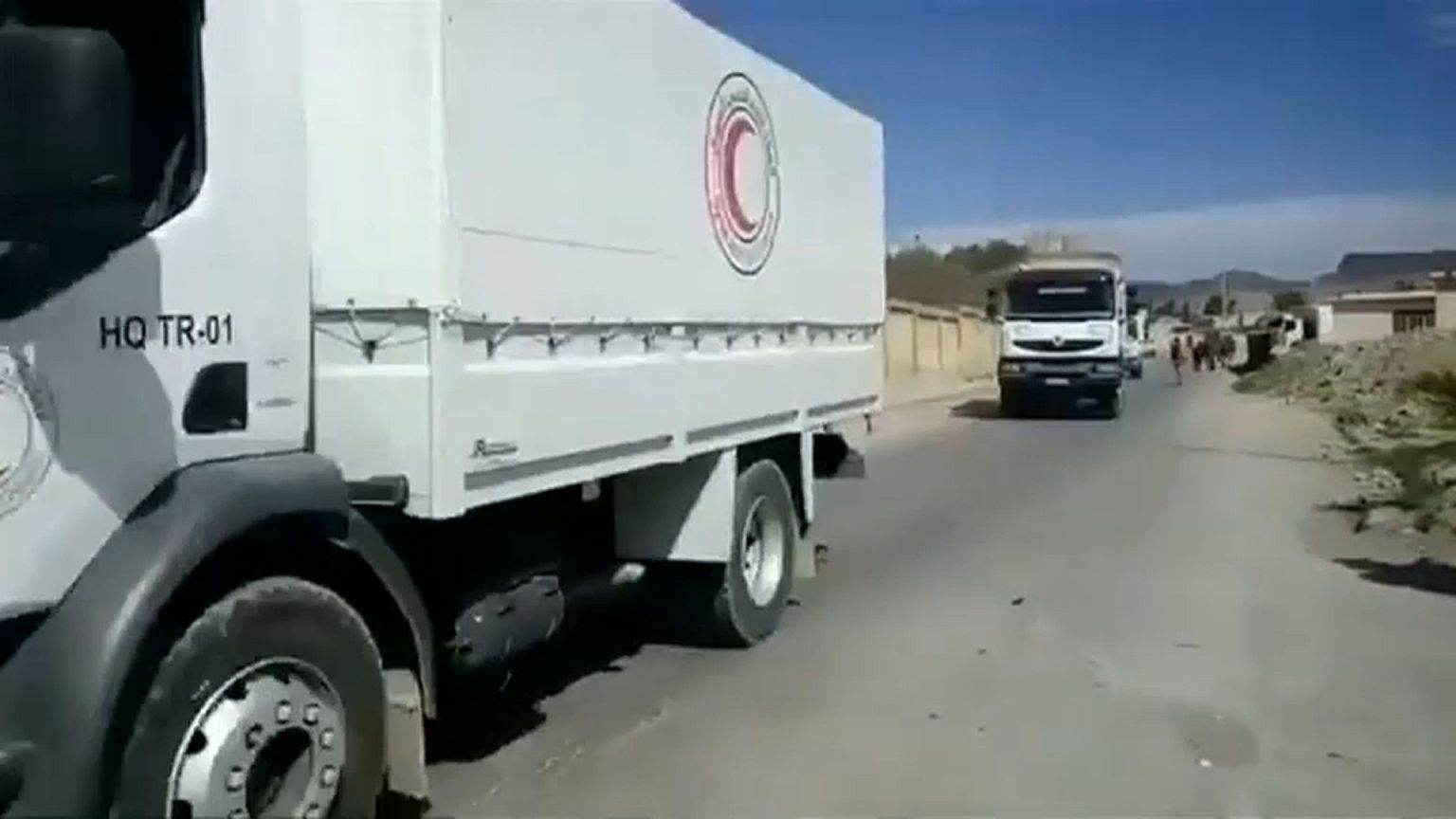 Гуманитарная помощь под обстрелом