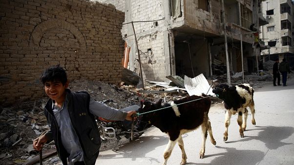 Crianças em Ghouta vivem "Inferno na Terra", diz UNICEF Crianças em Ghouta vivem "Inferno na Terra", diz UNICEF