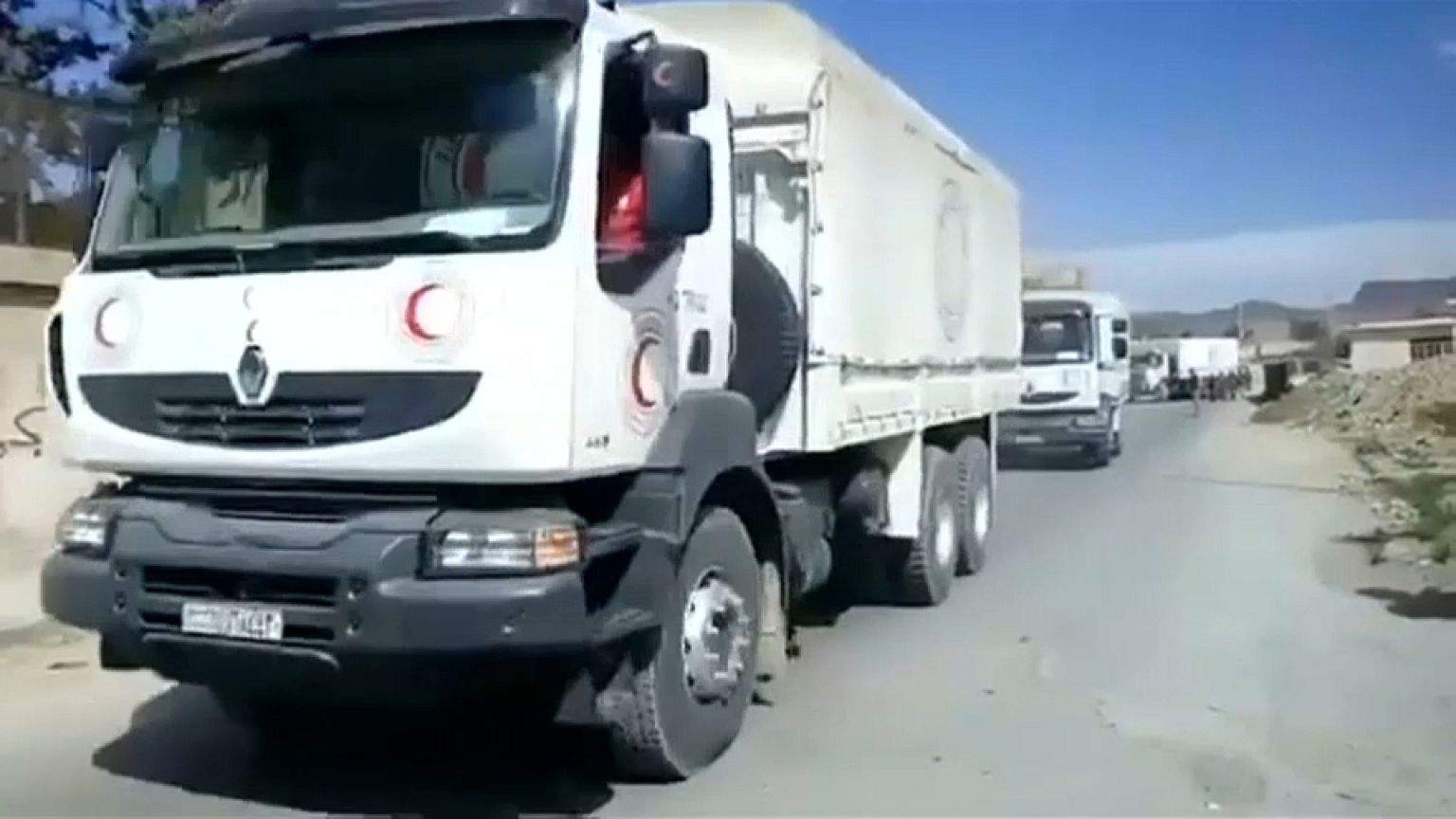 Guta: entra ayuda humanitaria pese a los bombardeos