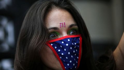 Les femmes en colère à Buenos Aires