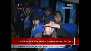 Ghouta orientale : évacuation des premiers djihadistes