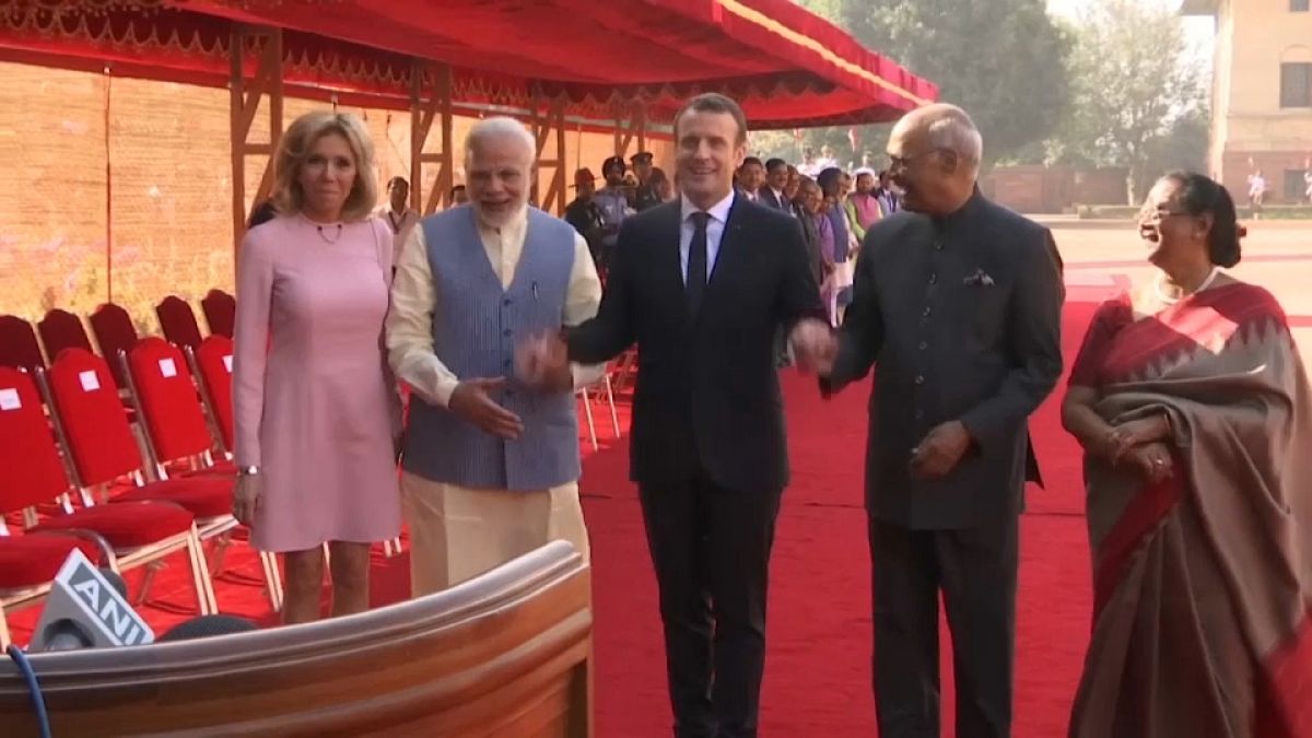 Macron quiere que Francia sea la puerta de la India en Europa