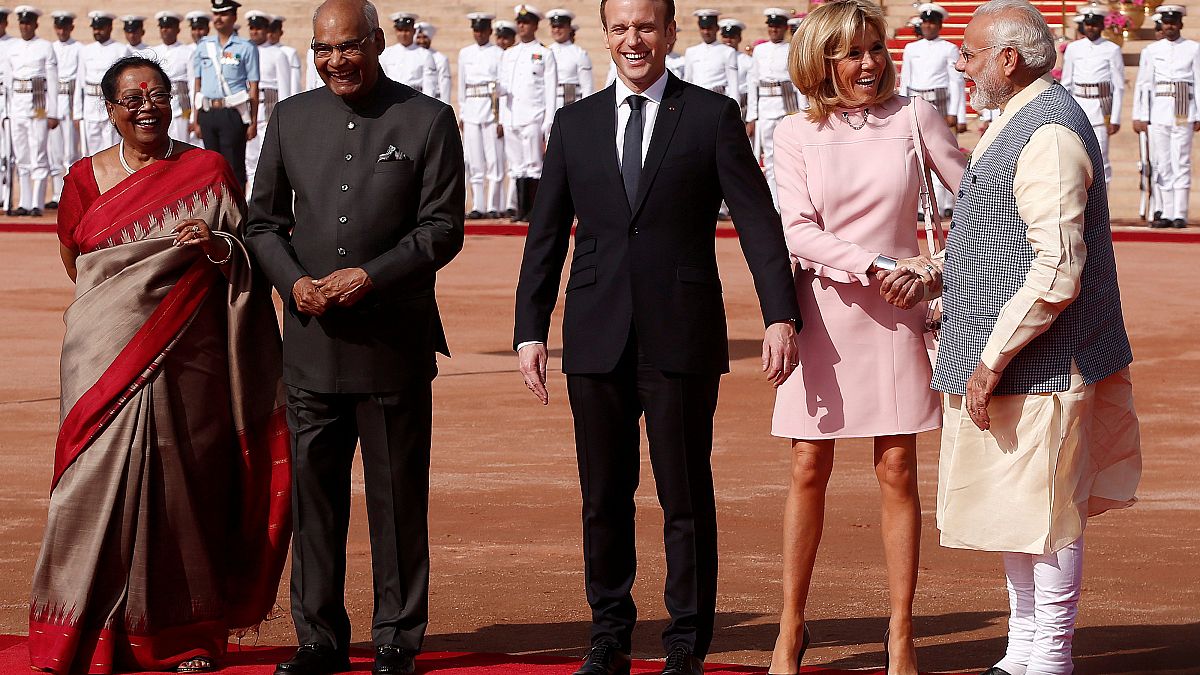 Macron zu Besuch in Indien