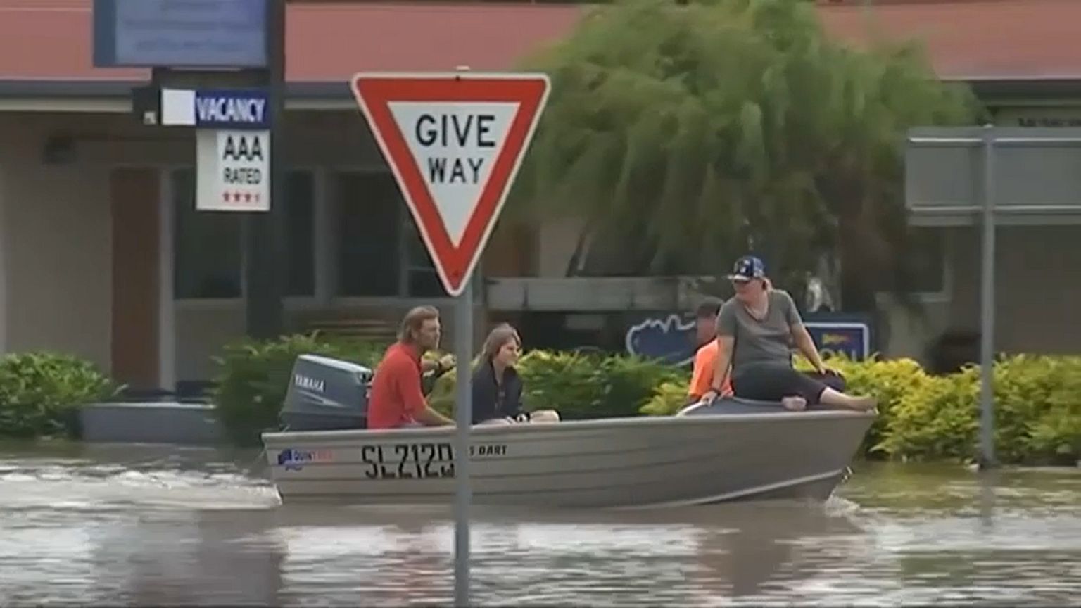 Unwetter in Australien 