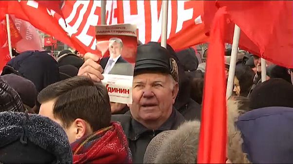 Митинг коммунистов в Москве Митинг коммунистов в Москве