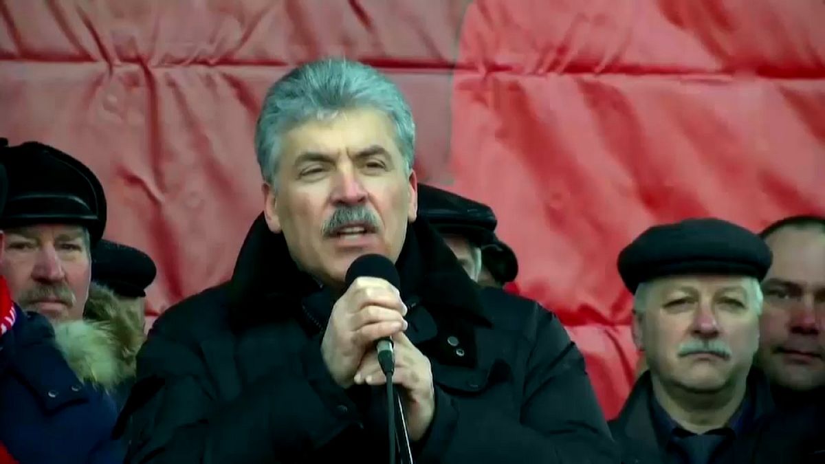 El Partido Comunista ruso a la carrera presidencial entre supuestas difamaciones