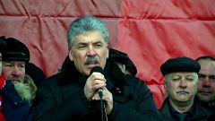 Il comunista Grudinin antagonista di Putin