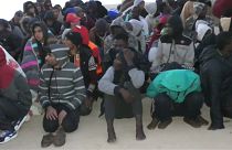 Hundreds of migrants rescued off Libya