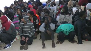 Hundreds of migrants rescued off Libya