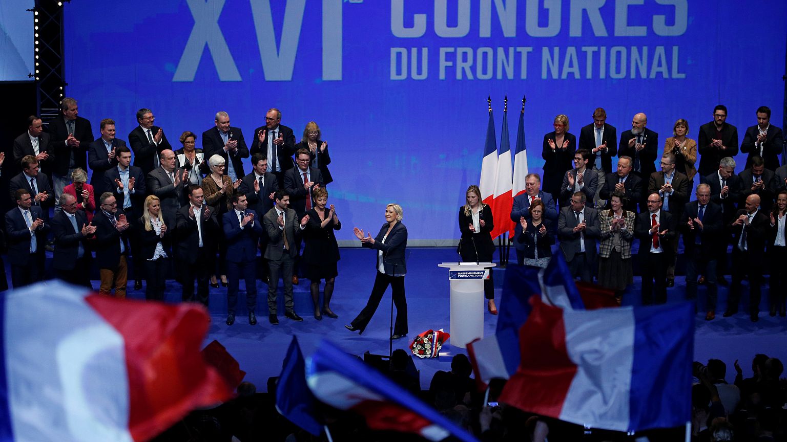Reagrupamiento Nacional será el nuevo nombre del Frente Nacional francés