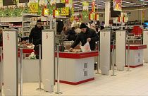 Polonya'da pazarları dükkanlar kapalı