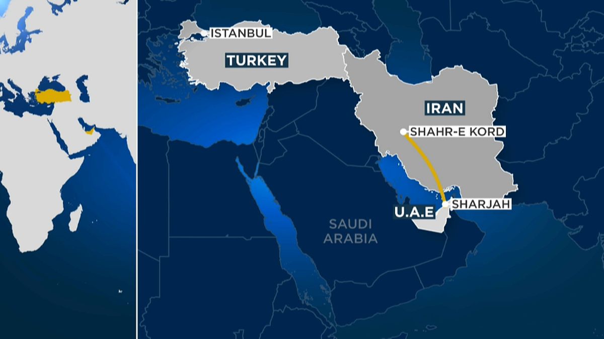 Iran: precipita aereo privato turco, 11 morti