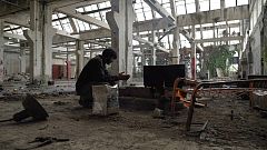 Refugiados em condições desumanas na Grécia