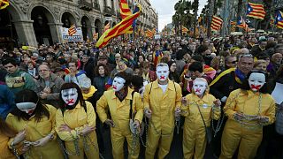 Βαρκελώνη: Μεγάλη διαδήλωση υπέρ της ανεξαρτησίας