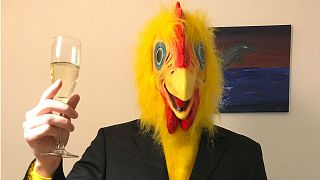 Could a man in a chicken costume be voted into the Hungarian Parliament?
