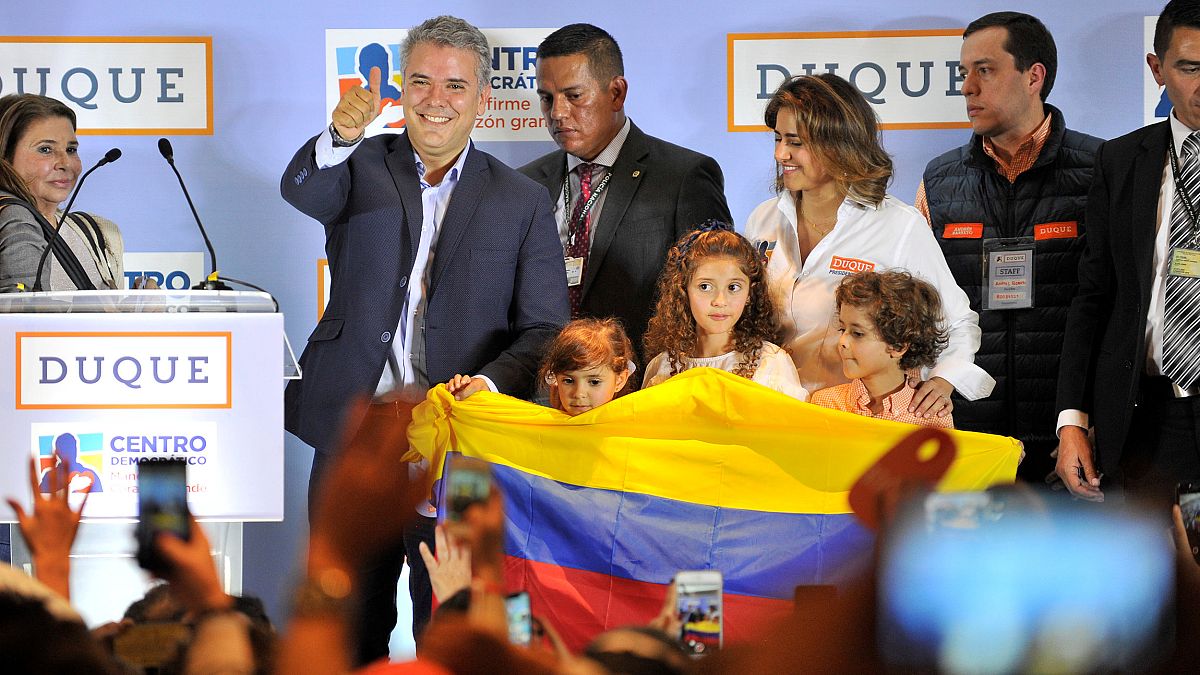 Ivan Duque, candidato presidenziale della destra di Uribe