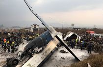 Un avión se estrella en el aeropuerto de Katmandú
