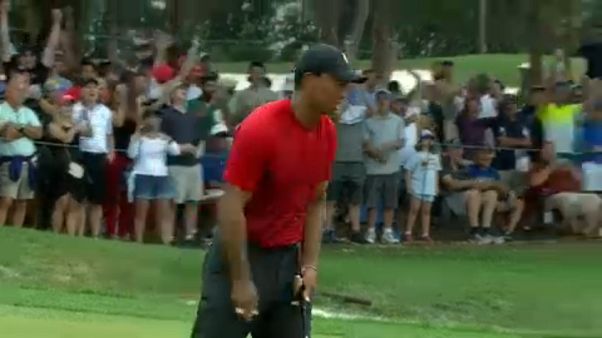 Tiger Woods kis híján újra győzött Tiger Woods kis híján újra győzött