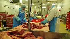 Fábrica de transformação de carne