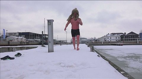 Eis-Schwimm-Weltmeisterschaften in Tallinn