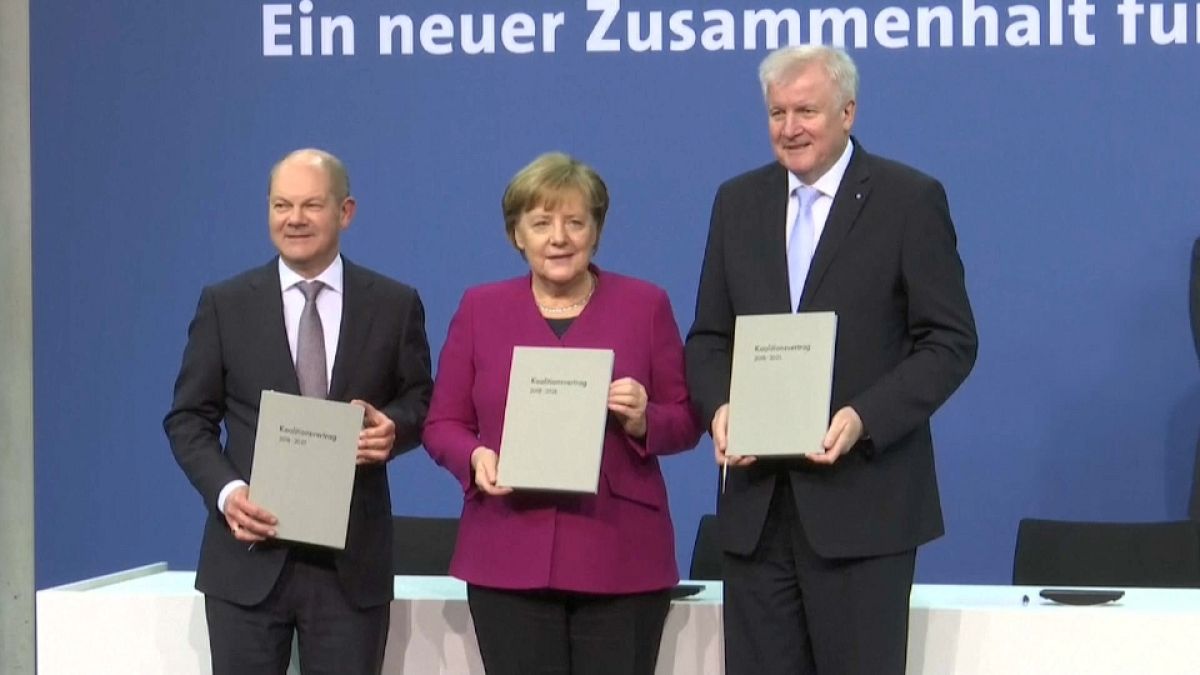 Alemania reedita su cuarta gran coalición