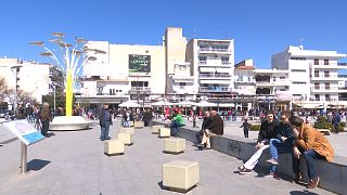 H κεντρική πλατεία της Ορεστιάδας