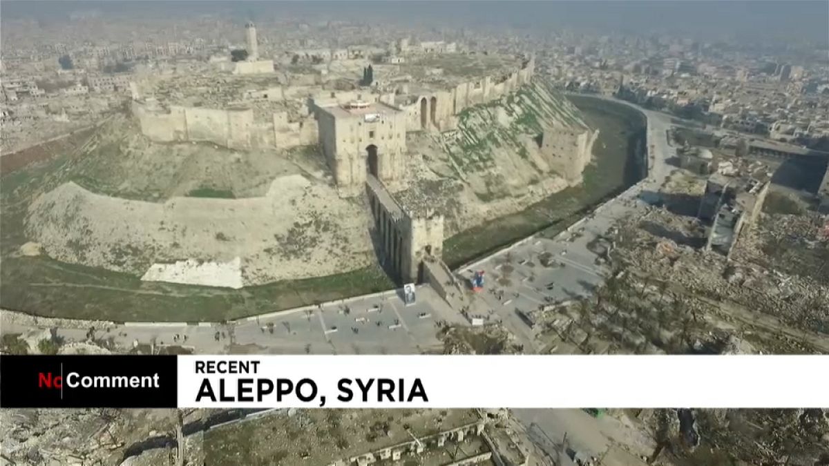 Aleppo, in volo con il drone sulla città ferita dalla guerra