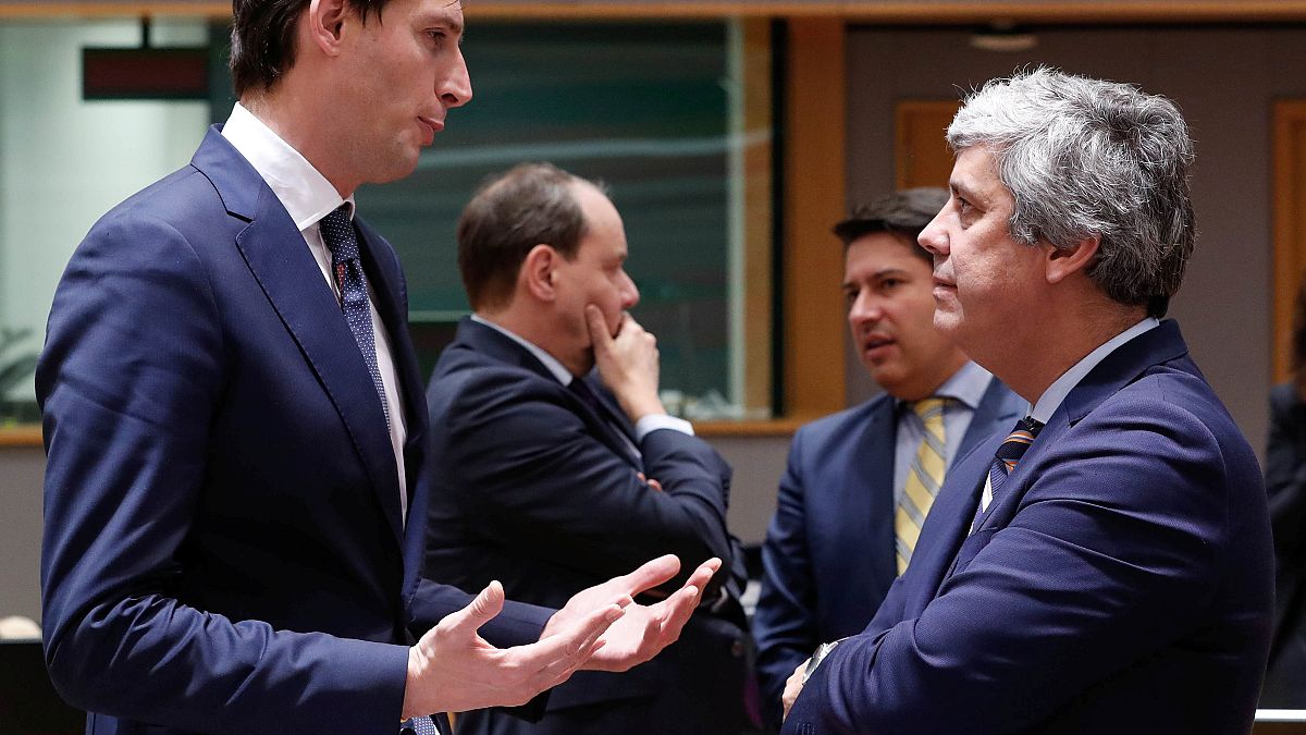 Le ministre néerlandais des Finances et le président de l'Eurogroupe
