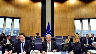 Selmayr, Juncker und Kabinettschefin Martinez Albero