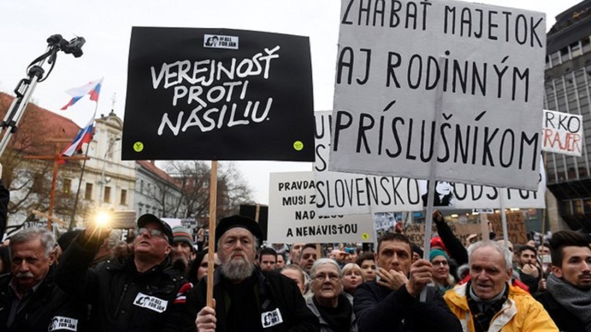 Σλοβακία: Σε πολιτική περιδίνηση μετά τη δολοφονία δημοσιογράφου