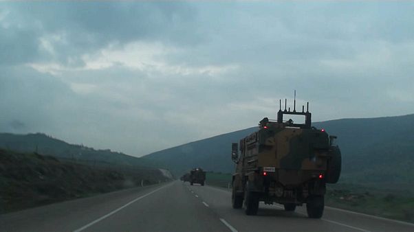 Turkish army encircles Syria's Afrin Turkish army encircles Syria's Afrin