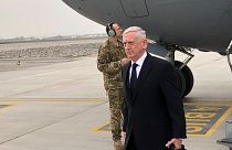 US-Verteidigungsminister Mattis landet in Afghanistan.