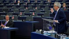 Duro intercambio en la Eurocámara a próposito del "brexit"