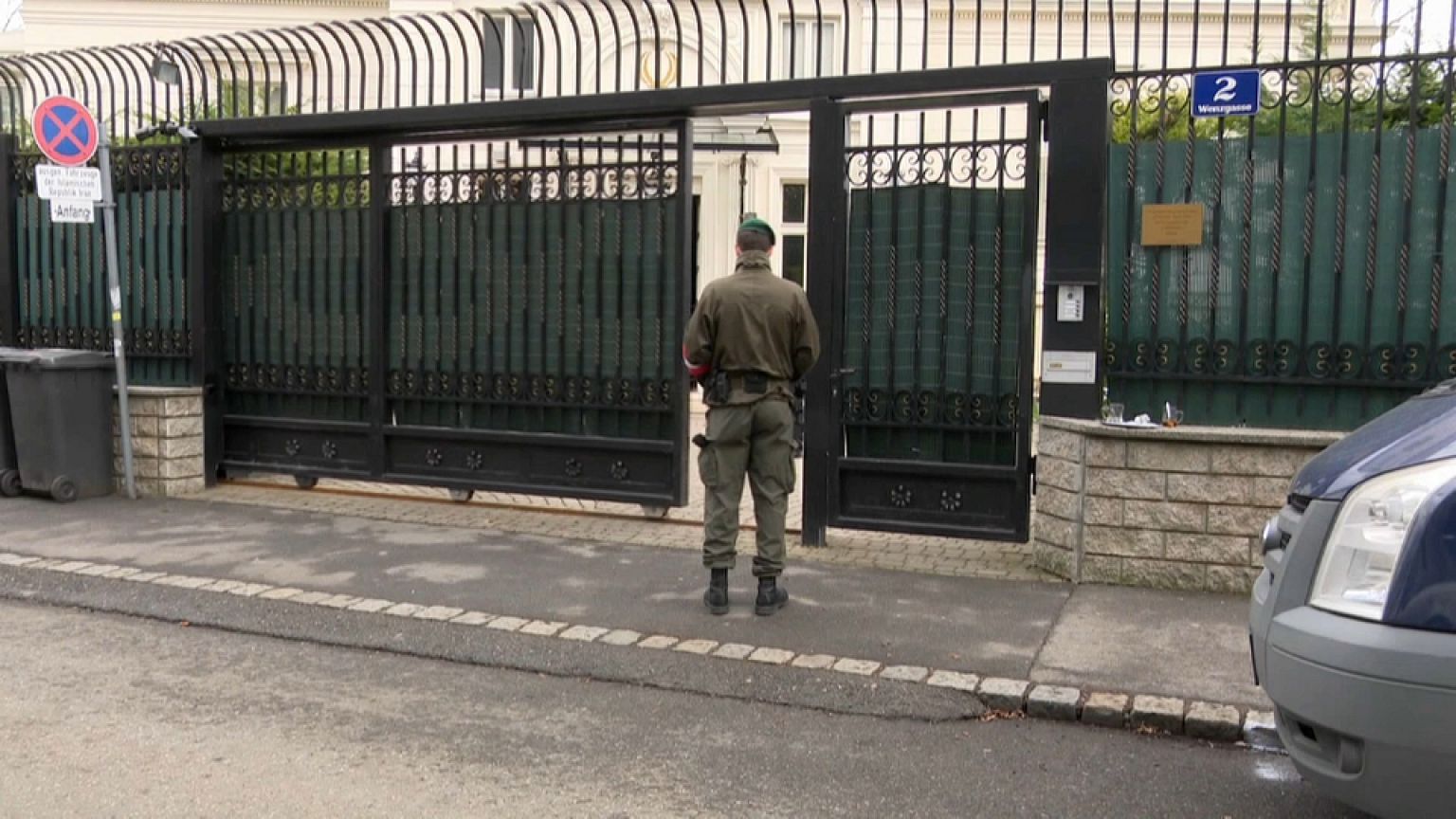 Austria refuerza la seguridad tras el ataque a la embajada de Irán en Viena