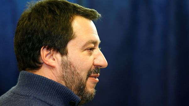Matteo Salvini, az Északi Liga vezetője Matteo Salvini, az Északi Liga vezetője