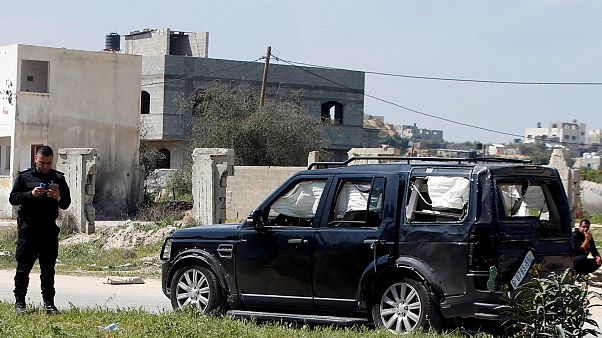 Primeiro-ministro palestiniano alvo de atentado Primeiro-ministro palestiniano alvo de atentado