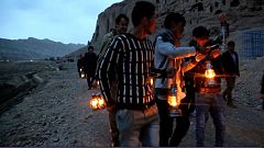 «شبی با بودا» در بامیان