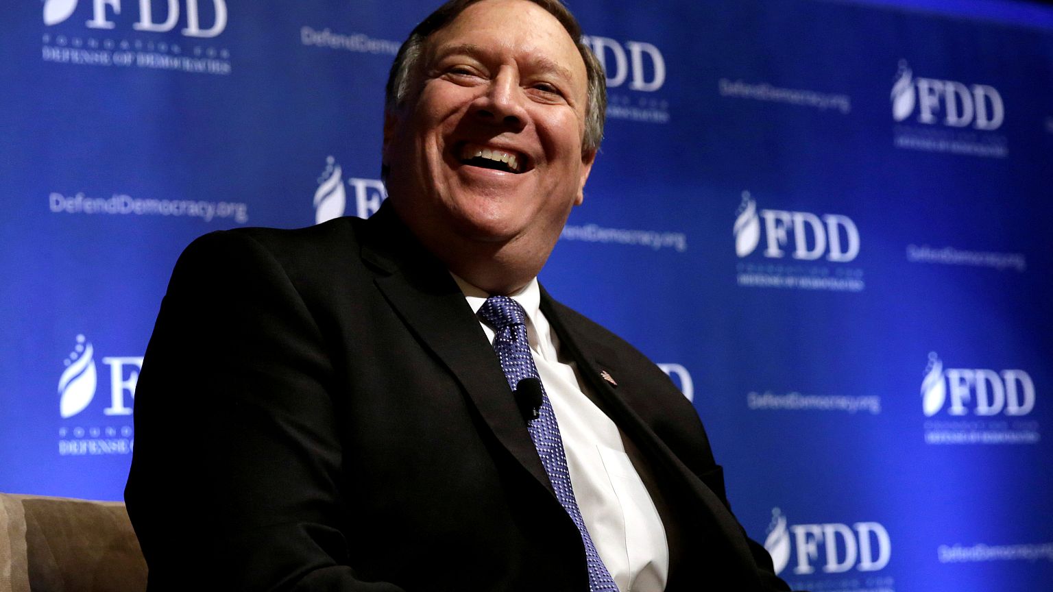 Mike Pompeo, un "faucon" à la tête de la diplomatie