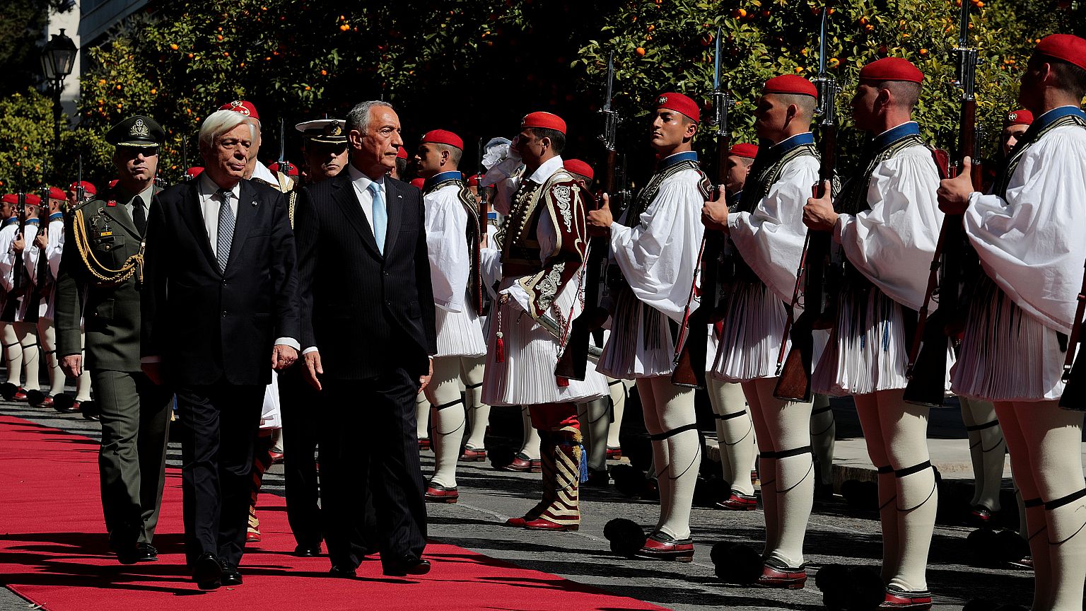 Marcelo Rebelo de Sousa garante apoio de Portugal à Grécia