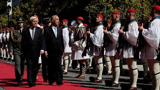 Ο Πορτογάλος πρόεδρος στην Αθήνα - Αυστηρό μήνυμα Παυλόπουλου