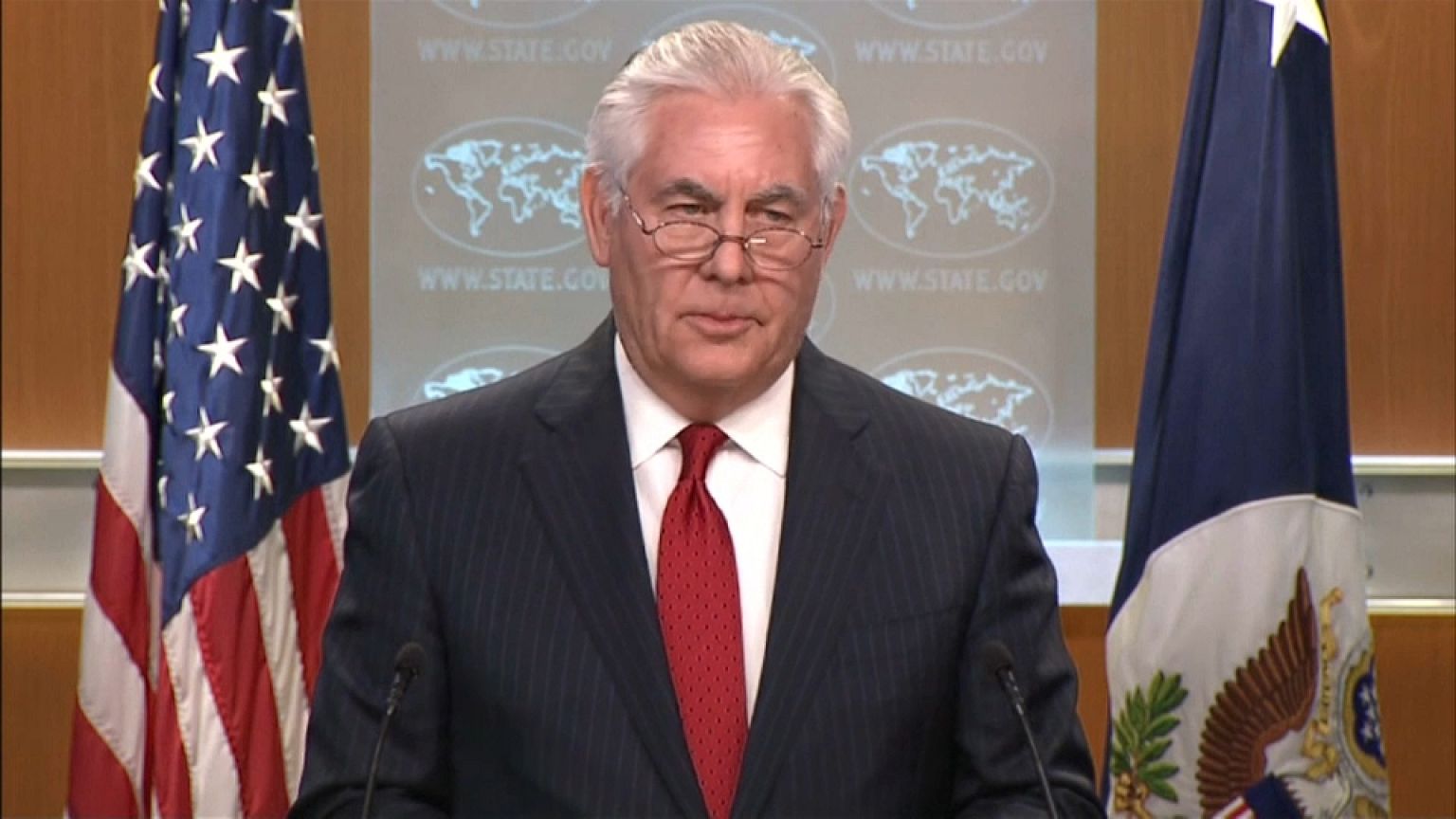 RexTillerson despede-se sem agradecer a Trump