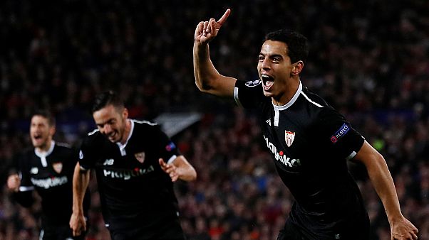 Ben Yedder hace historia para el Sevilla en Old Trafford Ben Yedder hace historia para el Sevilla en Old Trafford