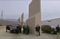 Protests as Trump contemplates his border wall