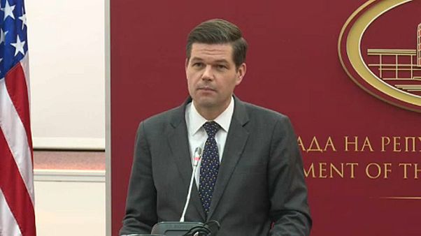 Σκόπια: Συνάντηση του Υφ. Εξωτερικών των ΗΠΑ με τον Ζόραν Ζάεφ Σκόπια: Συνάντηση του Υφ. Εξωτερικών των ΗΠΑ με τον Ζόραν Ζάεφ