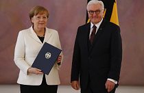 Angela Merkel reeleita para quarto mandato como chanceler