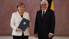 Angela Merkel reeleita para quarto mandato como chanceler