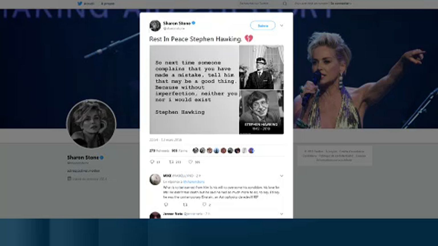 Stephen Hawkingtól búcsúzik a világ