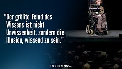 "In meinem Kopf bin ich frei" - 10 Zitate von Stephen Hawking