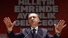إردوغان يعبر عن أمله في تطويق عفرين بحلول مساء اليوم